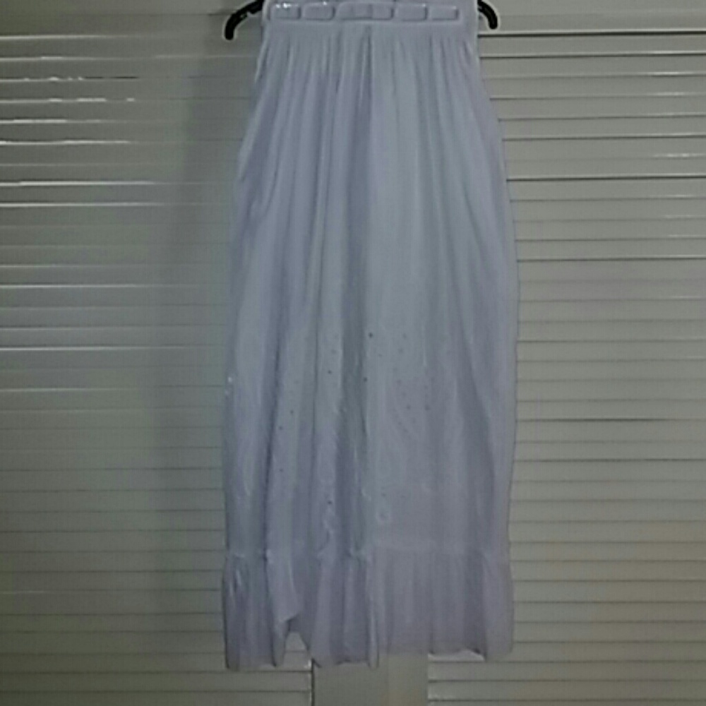Cotton Tropical Casual Skirt, Size L-XL